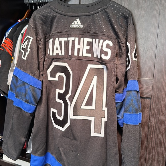Auston Matthews adidas Black Toronto Maple Leafs Primegreen Authentic Pro Jersey - Picture 6 of 9